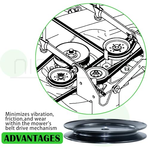197473 Pulley for Husqvarna 42" 46" YTH22V46 YTH18542 YT3000 Deck - color: A33 1x532195945