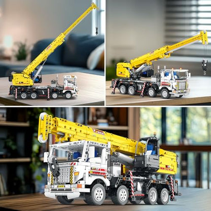 Reobrix Crane Building Block Set 22007 Remote Control Crane Model