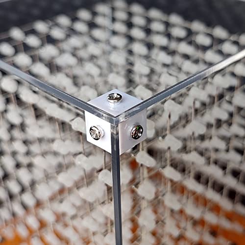 MINI 3D Led Cube Transparent Acrylic Case It is Only Applicable to 3D8MINI (3D8MINI-CASE-5PS) - color: 3d8mini-case-5ps