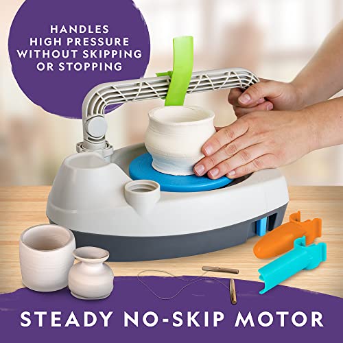 National Geographic Pottery Wheel for Kids Complete Beginner Kit - style: Starter Pottery Wheel