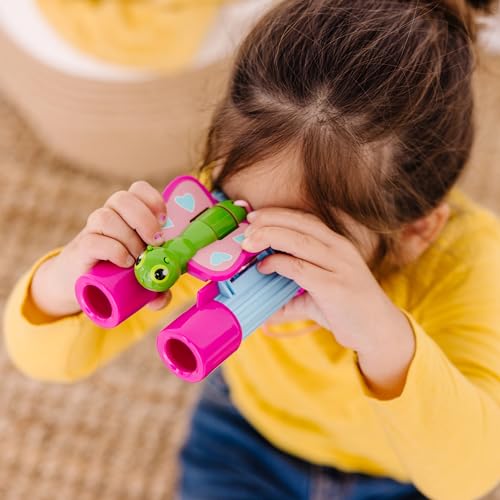 Melissa & Doug Sunny Patch Cutie Pie Butterfly Binoculars - Pretend Play Toy