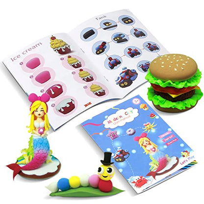 36 Colors Air Dry Clay Kit for Kids – 36 Cups with 3 Sculpting Tools - color: 36 Colors (in Cups)