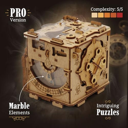 iDventure Cluebox PRO Sherlock's Camera, Escape Room Puzzle Box for Adults - color: Camera of Sherlock Holmes