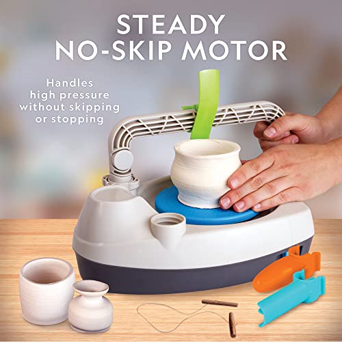 National Geographic Deluxe Pottery Wheel Complete Starter Kit for Kids - style: Deluxe Starter Bundle