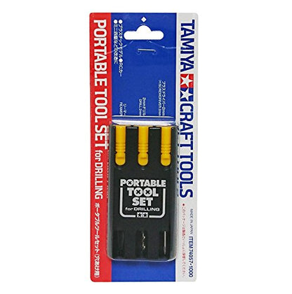Tamiya 74057 Craft Tools - Portable Tools Set for Drilling