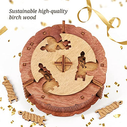 iDventure Birthday Cake, Money Puzzle Box for Adults, Box for Cash Gift - color: Birthday Cake
