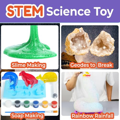 BenBen Science Kit for Kids Ages 8-12, 155 Experiments Set, Birthday Gift