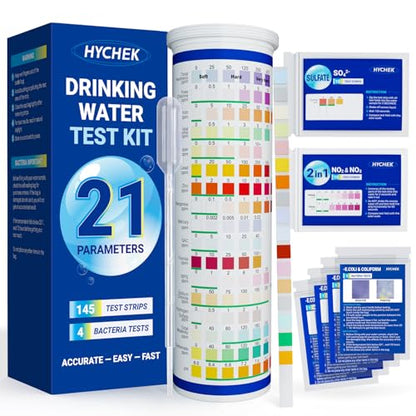 21 in 1 Accurate Drinking Water Test Kit, Well Water Testing Kit