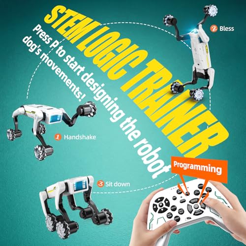 Robot Dog - Voice and Remote Control Robotic Pet - color: White