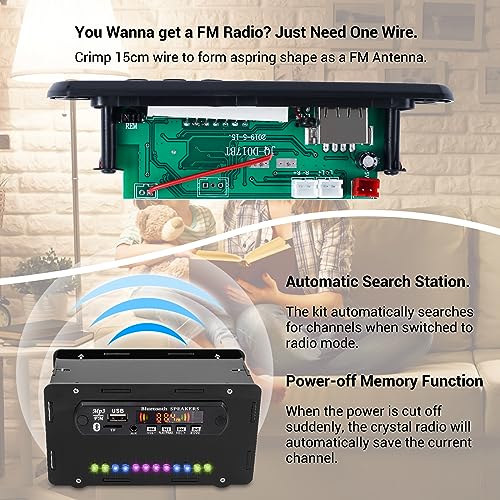DIY Bluetooth-Compatible Speaker Soldering Practice Kit