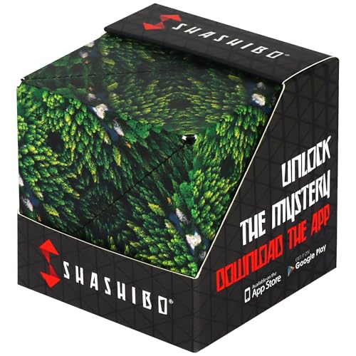 Shashibo DODECA Magnetic Puzzle Cube, Stress Relief Fidget Toy - color: Forest, size: DODECA