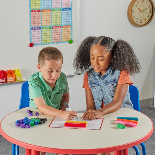 hand2mind Fraction Tower Cubes Activity Set, Fraction Manipulatives