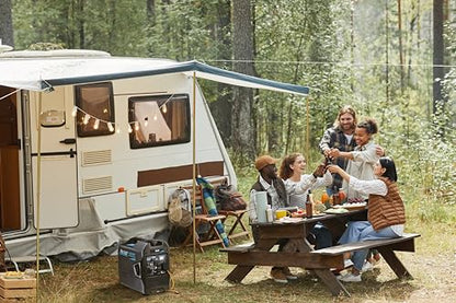 Pulsar Products GX400BN, 4000W Portable Ultra-Quiet Dual Fuel & Parallel Capability, RV-Ready, Handle & Wheels, with CO - style: 4000 Watts + Dual Fuel + Wheel Kit + RV Ready + CO Shutdown