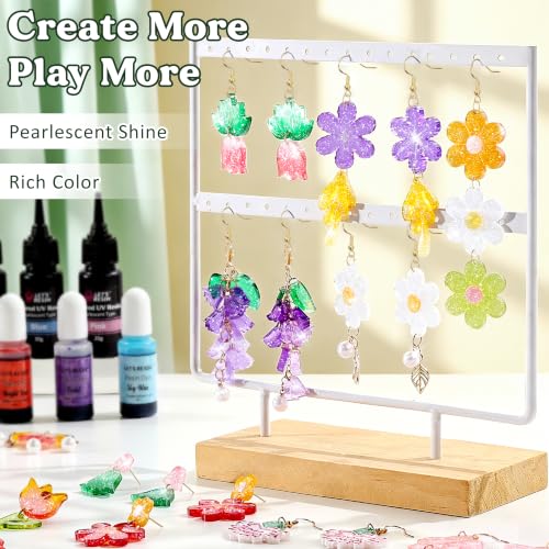 LET'S RESIN UV Resin Kit with Light, Resin Jewelry Making Kit for Beginners