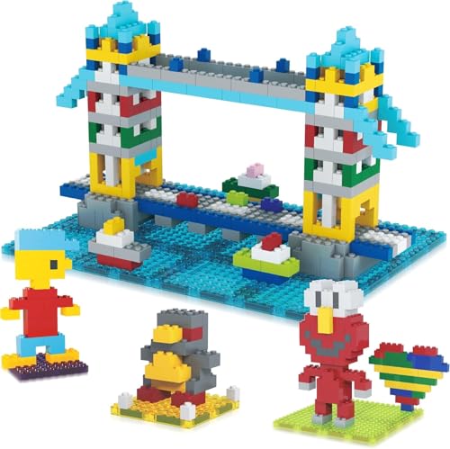 PicassoTiles 512 PCs Grand Playset Magnetic Tiles and Building Block Combo Creative Buildings & Figures Such as Bridges Hearts Unique Characters & More Educational STEM Toys Learning Activity Ages 3+ - color: 512pcs Magnetic Tile & Building Brick Combo