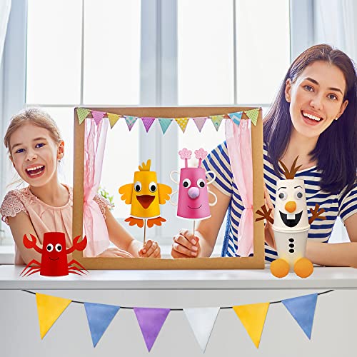 Arts and Crafts for Toddlers & Kids Ages 3-5 – Paper Cup Craft Kit, 8 Animal Projects – Fun Preschool Activity for Girls & Boys