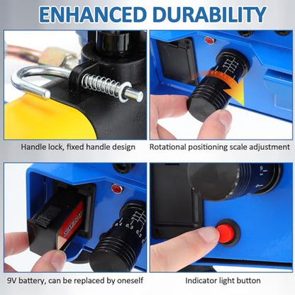 Manual Hydraulic Hose Crimper – 10-30mm 8 Dies Set