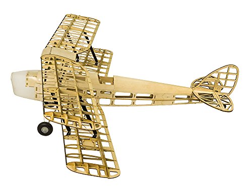 Viloga Upgrade Balsa Wood Airplane Kits Mini Tiger Moth Biplane, 39" Laser Cut Model Plane Kit to Build, DIY Flying RC Aeroplane for Adults (KIT Only)