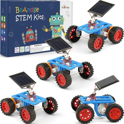 Bulk STEM Solar Robot Kits, STEM Building Toys for Kids Crafts 8-13