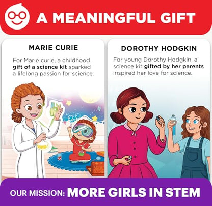 Doctor Jupiter Girls' First Amazing Science Experiments Kit for Ages 4+ - style: Girls' First Amazing Science Kit: 4+