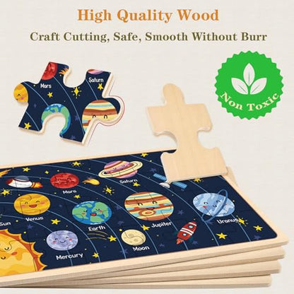 Puzzles for Kids Ages 4-6, 4 Packs 24 Piece - color: Kids Puzzles