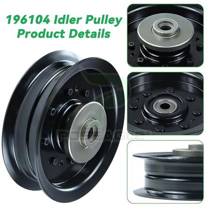 532196106 Idler Pulley with 532196104 Pulley 532177968 Pulley - size: 1x196106+1x196104+1x177968