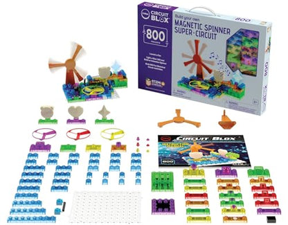 Circuit Blox™ 800 - E-Blox® Circuit Board Building Blocks Toys for Kids Student Set