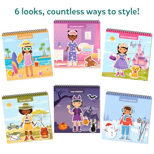 Skillmatics Peelies Dress Up – Reusable Sticker Book, Activity for Toddlers - style: Dress Up