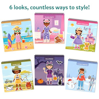 Skillmatics Peelies Dress Up – Reusable Sticker Book, Activity for Toddlers - style: Dress Up