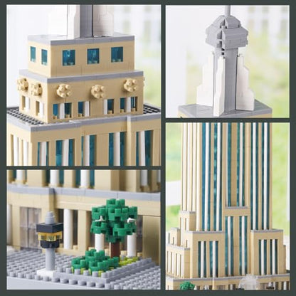 3819PCS New york Empire State Micro Mini Building Blocks toys Sets - color: Tower