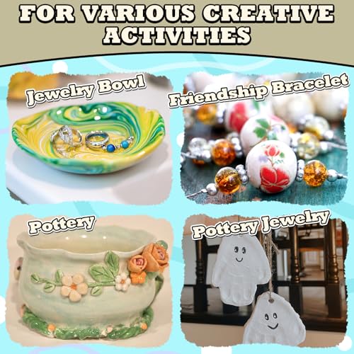 Aujazyble Air Dry Clay - 3.3lbs Yellow Natural Pottery Clay for Kids - color: Yellow