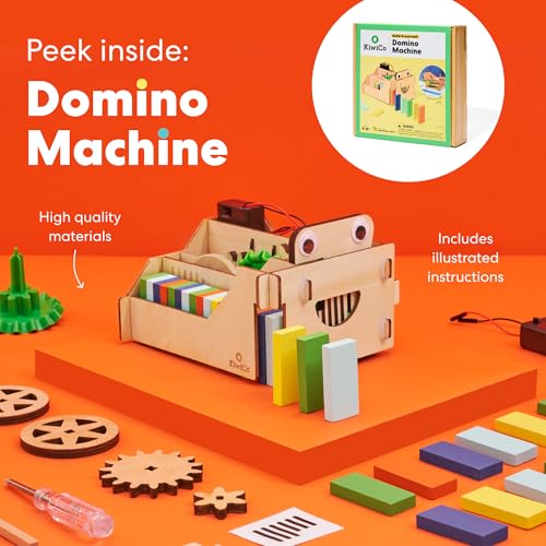KiwiCo STEM Robotics Bundle – Domino Machine + Jumping Robot Kits, Ages 9+