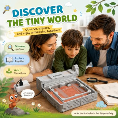 PADA Series 3D Light Nest Ant Farm with Activity Arena Modular Kit - size: Light Nest Kit