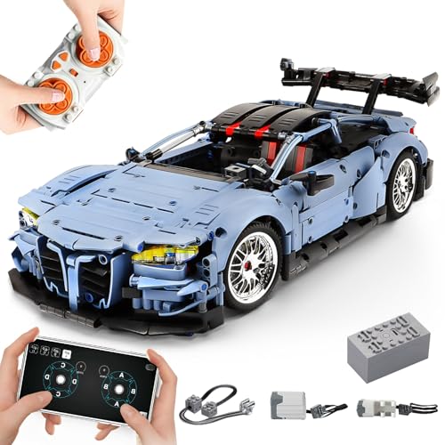 1/10 M4 Remote Control Car Building Kit with Light Motor Battery