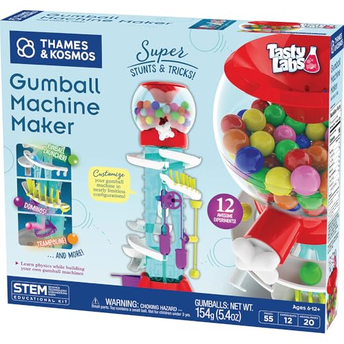 Tasty Labs: Gumball Machine Maker - Super Stunts & Tricks | Engineering Set