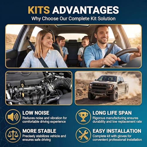 A/C Belt Tensioner Pulley Kit 90K-38159 with 2 Mounting Bolts Compatible with Chevy Tahoe 2000-2008, GMC Yukon 2000-2008, Cadillac Escalade 2002-2008, Chevy Avalanche 2002-2008 – Replace ACK040378HD - size: 90K-38159+BOLT