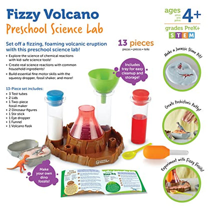 Learning Resources Fizzy Volcano Preschool Science Lab