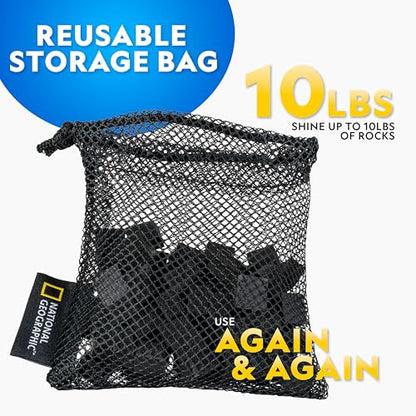 National Geographic GemFoam Reusable Rock Polisher for Rock Tumblers - style: New Polishing Foam