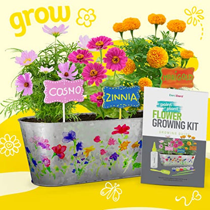Paint & Plant Flower Growing Kit for Kids - Fun Gardening Kits - Gift Ideas