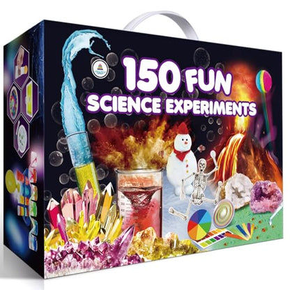 UNGLINGA 150 Experiments Science Kits for Kids Boys Girls, S.T.E.M Kit Toys - style: science kit with 150 experiments