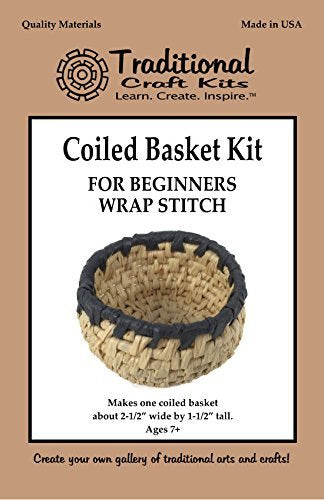 Traditional Craft Kits Beginner Basket Weaving Kit Set of 6