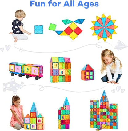 Anbalulu Magnetic Building Tiles,Magnetic Toys for Boys and Girls - size: 30PCS