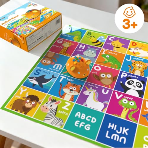 Apitor Robot Bear Screen-Free STEM Coding Robot for Toddlers Ages 3-5