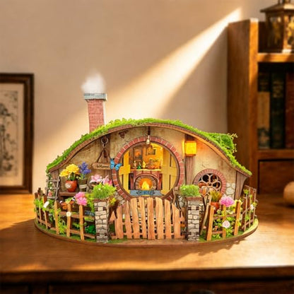 The Magic Ring House DIY Miniature House Kit & Book Nook Kit - color: The Magic Ring House