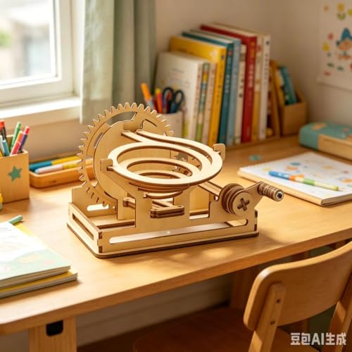 5-in-1 STEM Building Kit for Kids Ages 8-12 – Build Moon Rover, Airplane, Marble Run, Telescope & Crossbow – Educational Science Toy for Boys & Girls – Creative Gift for Birthday and Christmas - style: Stem kits-C