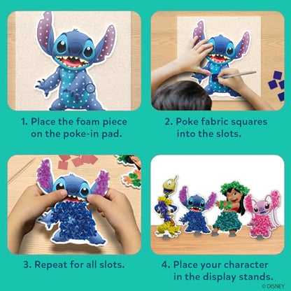 Skillmatics Poke-in Art – Lilo & Stitch, Wood Craft Kit, Gift for Kids - style: 5. Disney's Lilo & Stitch