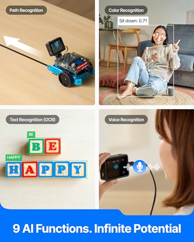 Makeblock mBot2 and AI Camera 2.0：All-in-One AI Vision Module for Education