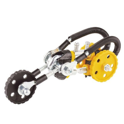 The Off Bits Erector Set: Animal Mini STEM Toys for Kids 6+, Toy Building Sets with Nuts & Bolts, STEM Building Toys Gifts for Boys and Girls (Yellow Bee)
