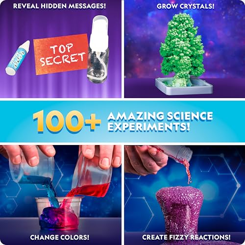 National Geographic Amazing Chemistry Set with 100+ Experiments Ages 8-12 - style: Amazing Reactions Chemistry Set