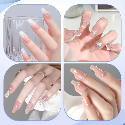3 Pcs Nail Art Sculpture Pen, Stainless Steel Nail Sculpting Tool Dual-Head 3D Gel Pen Nails Dotting Tool Silver Nails Art Design Tools for Salon Home DIY